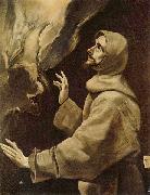 El Greco Stigmatisation des Hl. Franziskus oil painting